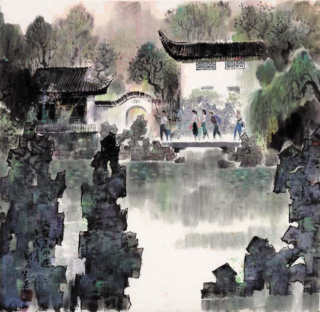 中国美术出版总社 刘永凯——人在画中游