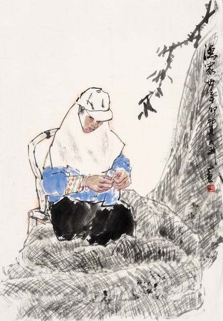 中国美术出版总社 于大武——渔家女