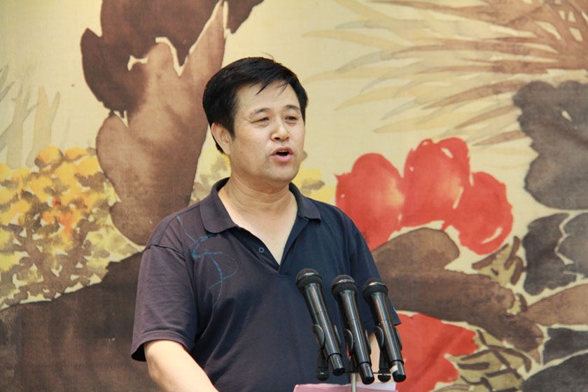 中国出版集团直属机关党委常务副书记、纪委书记，集团工会联合会主席王云武主持开幕仪式。