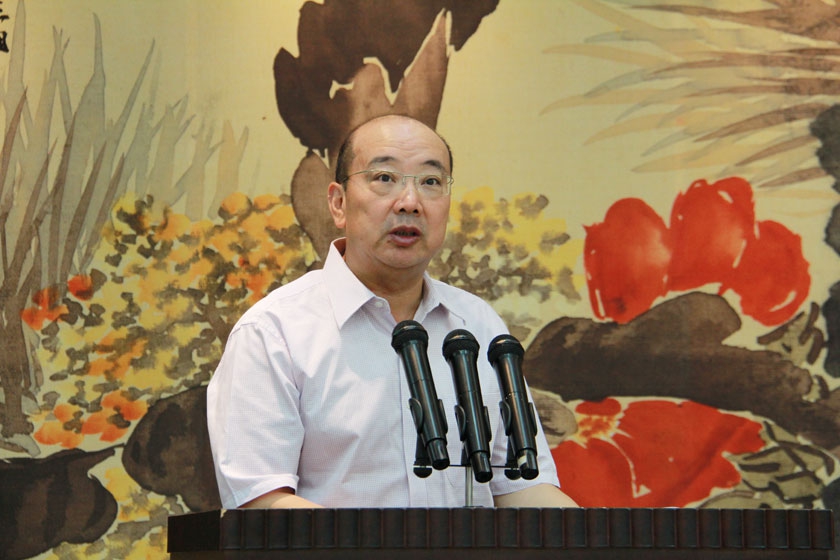 中国出版集团公司党组书记王涛出席开幕式并致词。
