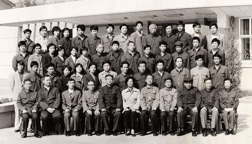 1984年印刷厂职工合影
