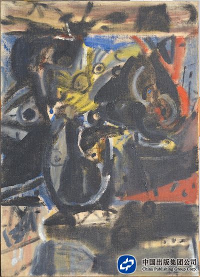 构图，布面油彩，1932年