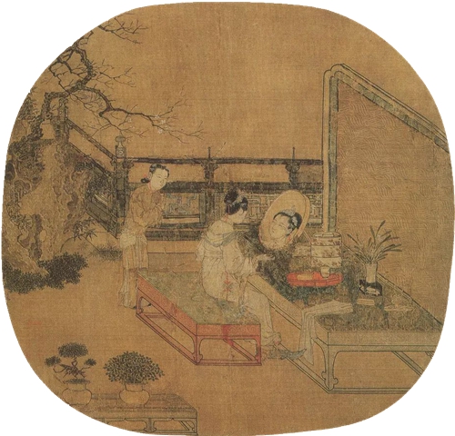 靓妆仕女图_副本