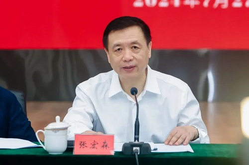 书记处书记张宏森致辞